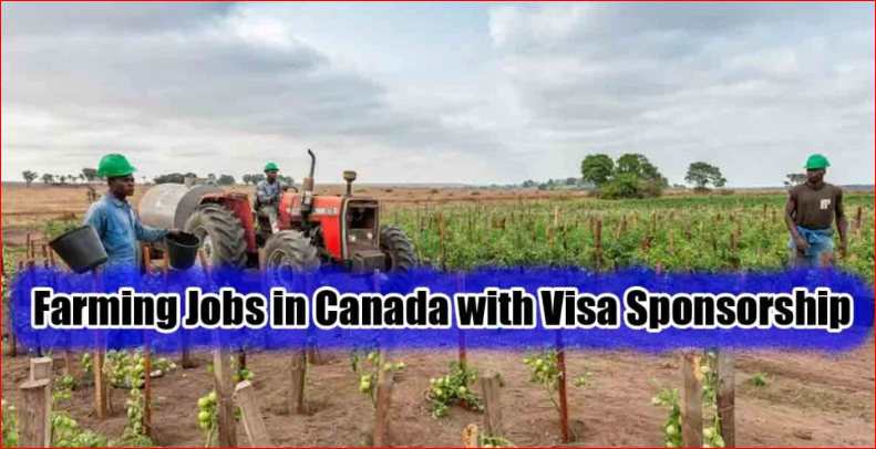 Farming Jobs in Canada with Visa Sponsorship