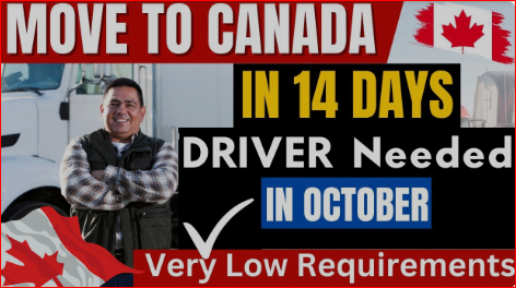 Driver Jobs in Canada 2024-25